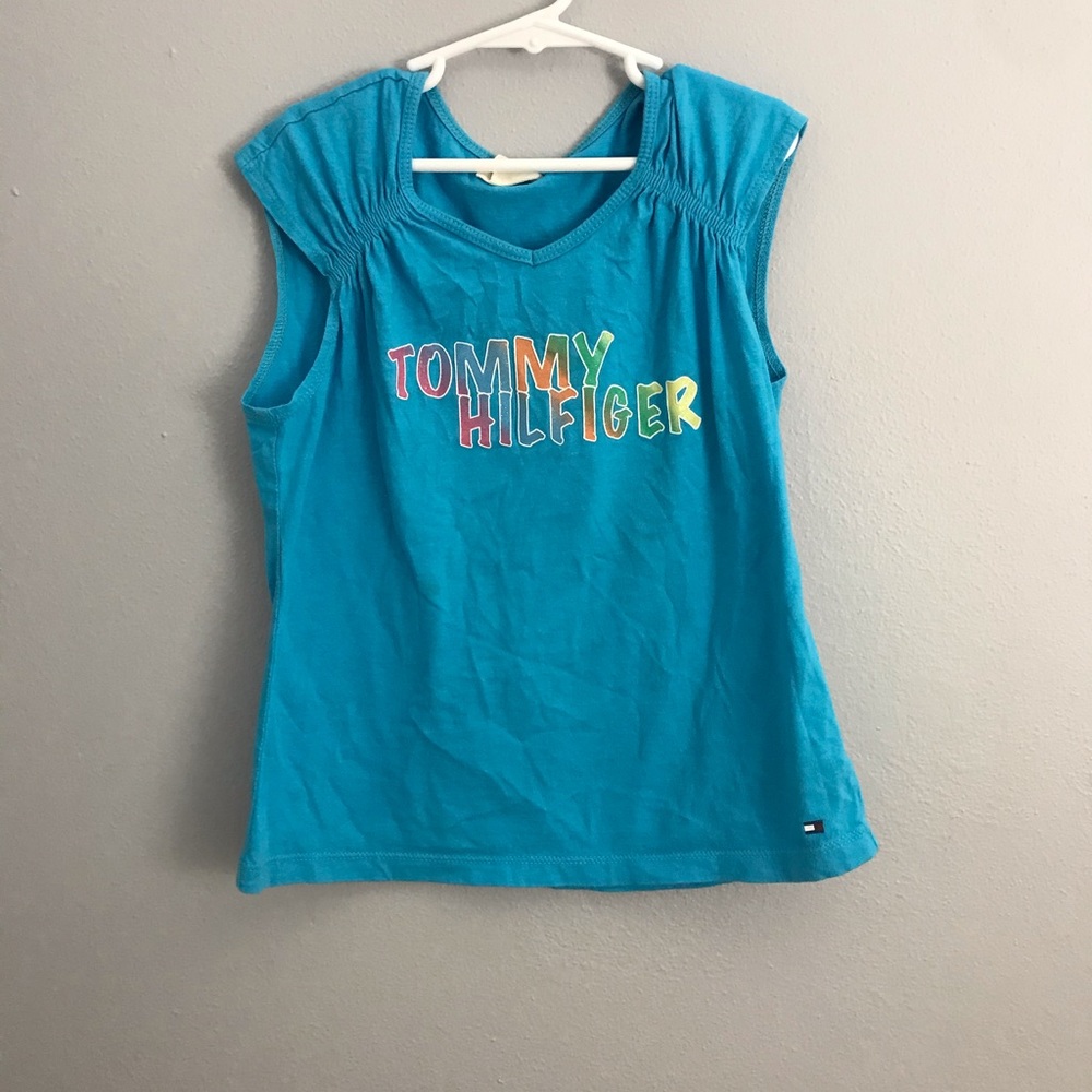 Medium little girls Tommy Hilfiger shirt/tank